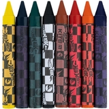 Мел восковой Kite Jumbo Hot Wheels 8 шт. (HW24-076) - Pampik - 3