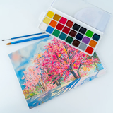 Краски акварельные Kite Classic, 24 цвета (K-442) - Pampik - 3