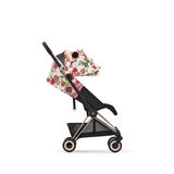 Прогулянкова коляска Cybex Coya Spring Blossom Light, біла з червоним (522003071) - Pampik - 2