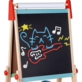 Набір для малювання Hape Трафарети з крейдою (E1068) - Pampik - 4