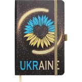 Ежедневник датированный Buromax Cherie 2024 A6 черный (BM.2535-01) - Pampik