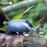 Сборная 3Д модель Eugy Зоопарк Барсук (XEG-094) - Pampik - 12