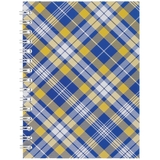 Тетрадь Buromax Shotlandka на пружине А5, 48 листов синяя (BM.2591-02) - Pampik