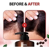 Шампунь Kundal Natural Caffeine Scalp Care Shampoo White Musk против выпадения волос с ароматом белого мускуса натуральный 500 мл - Pampik - 4