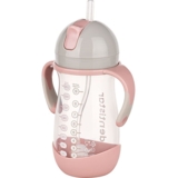 Чашка з трубочкою Dentistar, 260 мл, рожевий (3960021) - Pampik
