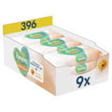 Дитячі вологі серветки Pampers Harmonie Calendula, 396 шт. (9 уп. по 44 шт.) - Pampik
