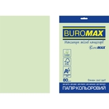 Бумага цветная Buromax Euromax Pastel 20 листов светло-зеленая (BM.2721220E-15) - Pampik