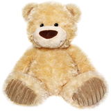 Іграшка м'яконабивна Aurora Ведмідь бежевий 36 см (131020F) - Pampik