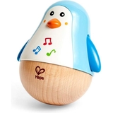 Дерев'яне брязкальце-неваляшка Hape Пінгвінчик (E0331) - Pampik - 2