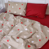 Комплект постельного белья MirSon Ranforce Elite 17-4750 Multilored hearts 110 х 140 см - Pampik