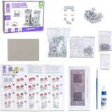 Конструктор з мініцеглинок Strateg Blocky Вартова брама 371 елементів (31007) - Pampik - 2