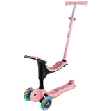 Самокат Globber Go up Sporty, з 1 року до 20/50 кг, пастельно-рожевий (452-710-4) - Pampik