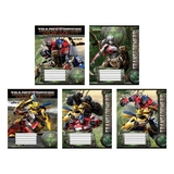 Набор тетрадей Kite Transformers А5, в клетку, 12 листов, 25 шт. (TF24-232) - Pampik