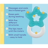 Зубное кольцо Dentistar силиконовое, охлаждающее, голубое (3960015) - Pampik - 2