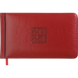 Ежедневник датированный Buromax Bravo 2024 153х87 мм красный (BM.2904-05) - Pampik