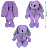 Іграшка м'яка Масік Зайченя 33 см фіолетова (МС 080501-10) - Pampik - 2