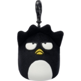 М'яка іграшка-брелок Squishmallows Hello Kitty Бадз-Мару на кліпсі, 9 см (SQSN00275) - Pampik