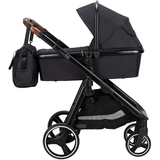 Коляска для дитини універсальна 4 в 1 FreeON Bloom black (49706) - Pampik