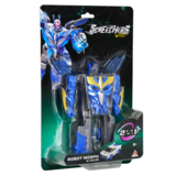 Робот-трансформер Screechers Wild! S5 Галер, сірий з блакитним (EU686151) - Pampik - 6