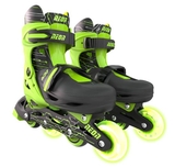 Роликові ковзани Neon Inline Skates розмір 34-37 зелені (NT08G4) - Pampik - 2