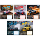 Набір зошитів 1 Вересня Speed the best А5 в клітинку 24 аркуші 20 шт. (67283) - Pampik