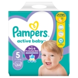 Підгузки на липучках Pampers Active Baby 5 (11-16 кг), 64 шт. - Pampik - 2