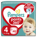 Підгузки-трусики Pampers Pants 4 (9-15 кг), 48 шт. - Pampik