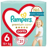 Підгузки-трусики Pampers Premium Care Pants 6 (15+ кг), 31 шт. - Pampik