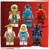 Конструктор LEGO NINJAGO Храм каменю дракона, 1212 деталей (71819) - Pampik - 5