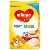 Молочная каша Milupa Рисовая, 210 г - Pampik