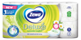 Туалетний папір Zewa Deluxe Ромашка тришаровий, 8 рулонів - Pampik - 2