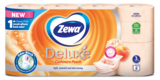 Туалетний папір Zewa Deluxe Персик тришаровий, 8 рулонів - Pampik - 2