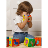 Набір м'яких кубиків Масік Зоопарк (МС 090601-11) - Pampik - 5