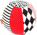 М'ячик-брязкальце Масік Black & White (МС 080501-01) - Pampik