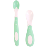 Набір ложок Baby Team, м'ятний, 2 шт. (6106_м'ятний) - Pampik