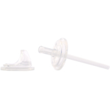 Набор для поильника Baby Team, силиконовый спаут и трубочка, 6+ мес. (5055) - Pampik - 2