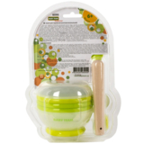 Набір для годування Baby Team, зелений (6095) - Pampik - 4