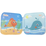 Іграшка-книжка для ванни Baby Team Морські мешканці (8740) - Pampik - 6