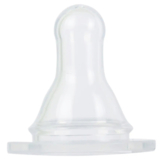 Соска силіконова Baby Team, класична, від 6 міс., Швидкий потік, 1 шт. (2201) - Pampik