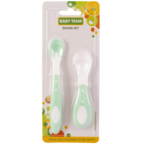 Набір ложок Baby Team, м'ятний, 2 шт. (6106_м'ятний) - Pampik - 3