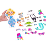 Магнитная игра Vladi Toys Family look (VT3702-21) - Pampik - 4