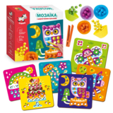 Мозаїка з дерев'яними кульками Vladi Toys Доповни картинку (ZB2002-08) - Pampik - 3