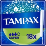 Тампони Tampax Compak Super, з аплікатором, 18 шт. - Pampik