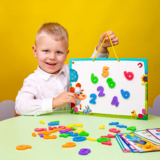 Магнітний набір Vladi Toys Математика з маркером (VT5411-16) - Pampik - 6