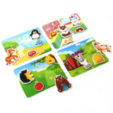 Гра з липучками Vladi Toys Хто що їсть (VT1302-27) - Pampik - 2