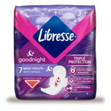 Прокладки гигиенические Libresse Goodnight Maxi, 8 шт. - Pampik - 2
