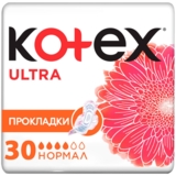 Прокладки гігієнічні Kotex Ultra Normal, 30 шт. - Pampik