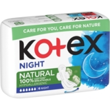 Прокладки гігієнічні Kotex Natural Night, 6 шт. - Pampik - 2