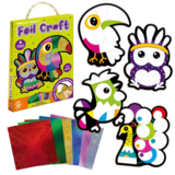 Набір для творчості Vladi Toys Foil Craft Пташки, українська мова (VT4433-12) - Pampik