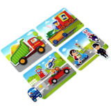 Гра з липучками Vladi Toys Транспорт (VT1302-28) - Pampik - 2